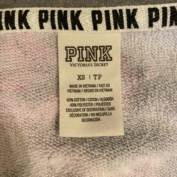 Pink VS floral quarter zip - Picture 4 of 4